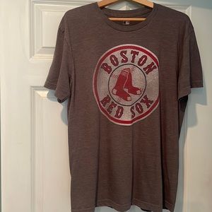 Boston Red Sox, MLB vintage gray tee, men’s large